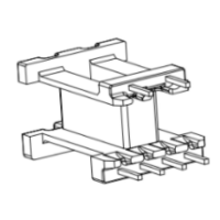 HXB-EI1516-1 EE15加寬臥式4+2針