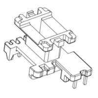 HXB-EI1702 EE17 EE1710加寬安規立式5+2針