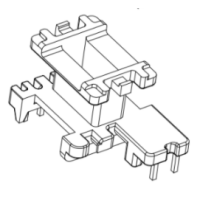 HXB-EI1702-3 EE17 EE1710加寬安規立式5+2針