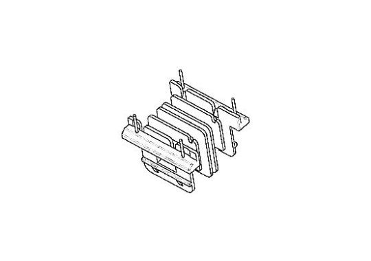 HXX-EE2204 EE22 四槽臥式2+2針