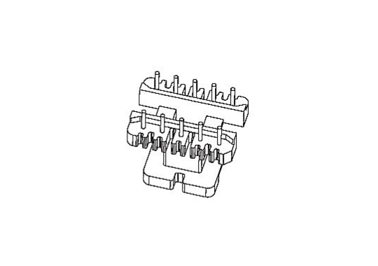 HXX-EI2201-1 EE22 立式5+5針