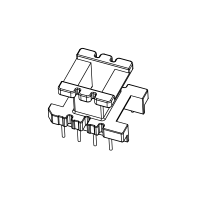 HX-2543 EE25 EE2511加寬立式4+4針
