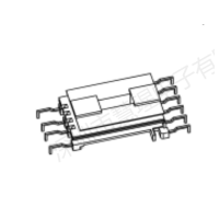 HX-3036A EE30 雙槽立式4+6針螃蟹腳彎腳