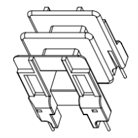 HX-EE35 EE35雙槽2+2針