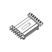 HX-3703A  EE37雙槽七字針L腳立式7+7針（HX-3703B配套）