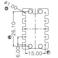 SL-B019/BASE(5+5)PIN