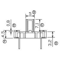 SL-B034直插/BASE(2+2)PIN