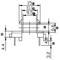 SL-1622-2/EE-16臥式(5+4)PIN