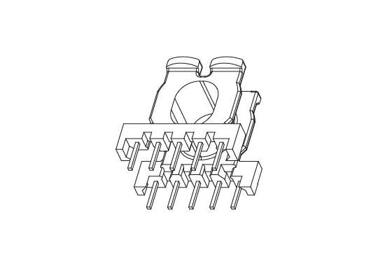 ATQ-1701 ATQ17臥式5+5排距8.6腳距3.2槽寬5.2