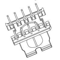 ATQ-1701-3 ATQ17臥式5+5PIN 排距8.6 腳距3.2 幅寬5.4