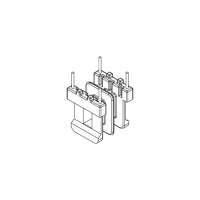 EE-1303 EE13臥式雙槽2+2排距10.0腳距10.0