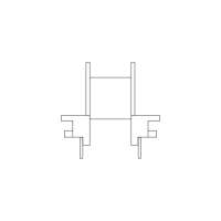 EE-1307 EE13臥式6+6加寬排距11.0腳距2.5