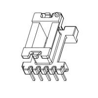 EE-1512-1立式5+2排距18.0 腳距2.5、4.5 槽寬6.0