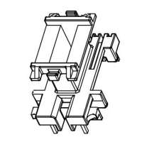 EE-1628-2  EE16立式5+2 排距22.20 腳距3.0 3.5 8.0 槽寬8.00  新模
