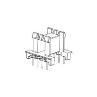 EE-2508 EF25臥式4+4排距20.0腳距5.0磁芯加厚1.1
