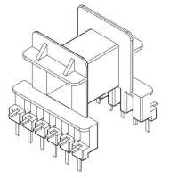 EE-3201 EE32立式6+6 排距27.6 腳距5.0 L針 塑膠產(chǎn)品