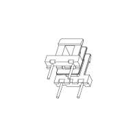 EE-8.3-2 EE8.3臥式2+2排距6.8腳距5.0
