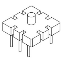 HX-018 磁環(huán)底座 3+3針 BASE