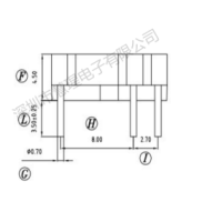 HX-028 磁環(huán)底座 3+3針 BASE