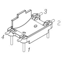 HX-034 磁環(huán)底座 2+2針 BASE
