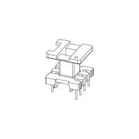 EI-1902?EE19立式3+4排距11.0腳距4.0