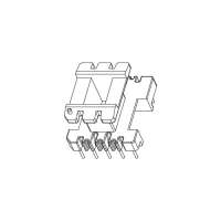 EI-2819 EE28立式5+4排距23.4腳距5.0