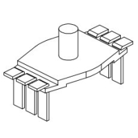 HX-068 磁環(huán)底座 無(wú)針 BASE