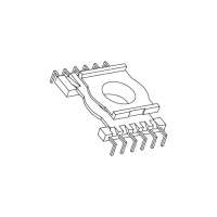 EQ-3301 EQ33立式6+6 L腳 排距45.2 腳距5.5槽寬5.0