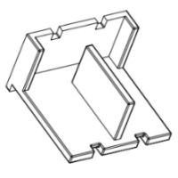HXB-2400 BASE 底座外殼 2+2針