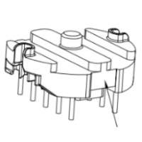 HXB-3001 BASE 底座 5+5針