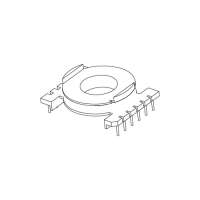 POT-4001-1 POT40立式5+5排距38.8腳距5.0槽寬10.5