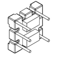 HXC-022 磁環(huán) 底座3+2針 BASE