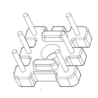 HXC-031 磁環(huán) 底座3+3針 BASE