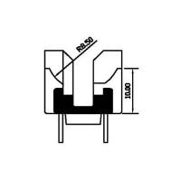 HXC-2417 磁環(huán) 底座2+2針 BASE