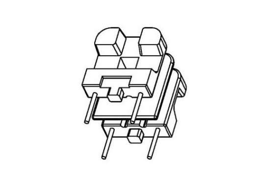 UU-9.8-4 UU9.8臥式雙槽2+2排距8.5腳距7.5