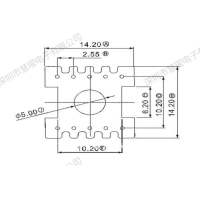 HXL--003 磁環(huán) 底座5+5針 BASE