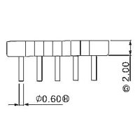 HXL-003-1 磁環(huán) 底座4+4針 BASE