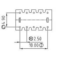 HXL-004 磁環(huán) 底座5+5針 BASE