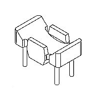 HXL-633-1 磁環(huán) 底座 2+2針 BASE
