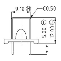 HXL-1600 磁環(huán) 底座 2+2針 BASE