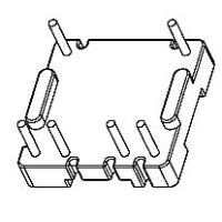 HXX-005 磁環(huán) 底座 4+2針  BASE