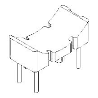 HXX-008 磁環(huán) 底座 2+2針  BASE