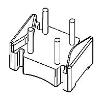 HXX-010 磁環(huán) 底座 2+2針  BASE