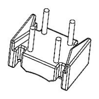 HXX-011 磁環(huán) 底座 2+2針  BASE