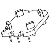 HXX-013 磁環(huán) 底座 3+2針  BASE