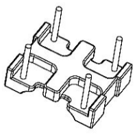 HXX-021 磁環(huán) 底座 2+2針  BASE