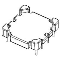 HXX-027 磁環(huán) 底座 4+4針  BASE