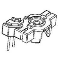 HXX-0604 磁環(huán)底座 2+0針 BASE