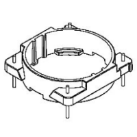 HXX-2201 磁環(huán)底座 2+2針 BASE