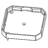 HXX-3402-1 磁環(huán)底座 1+1針 BASE